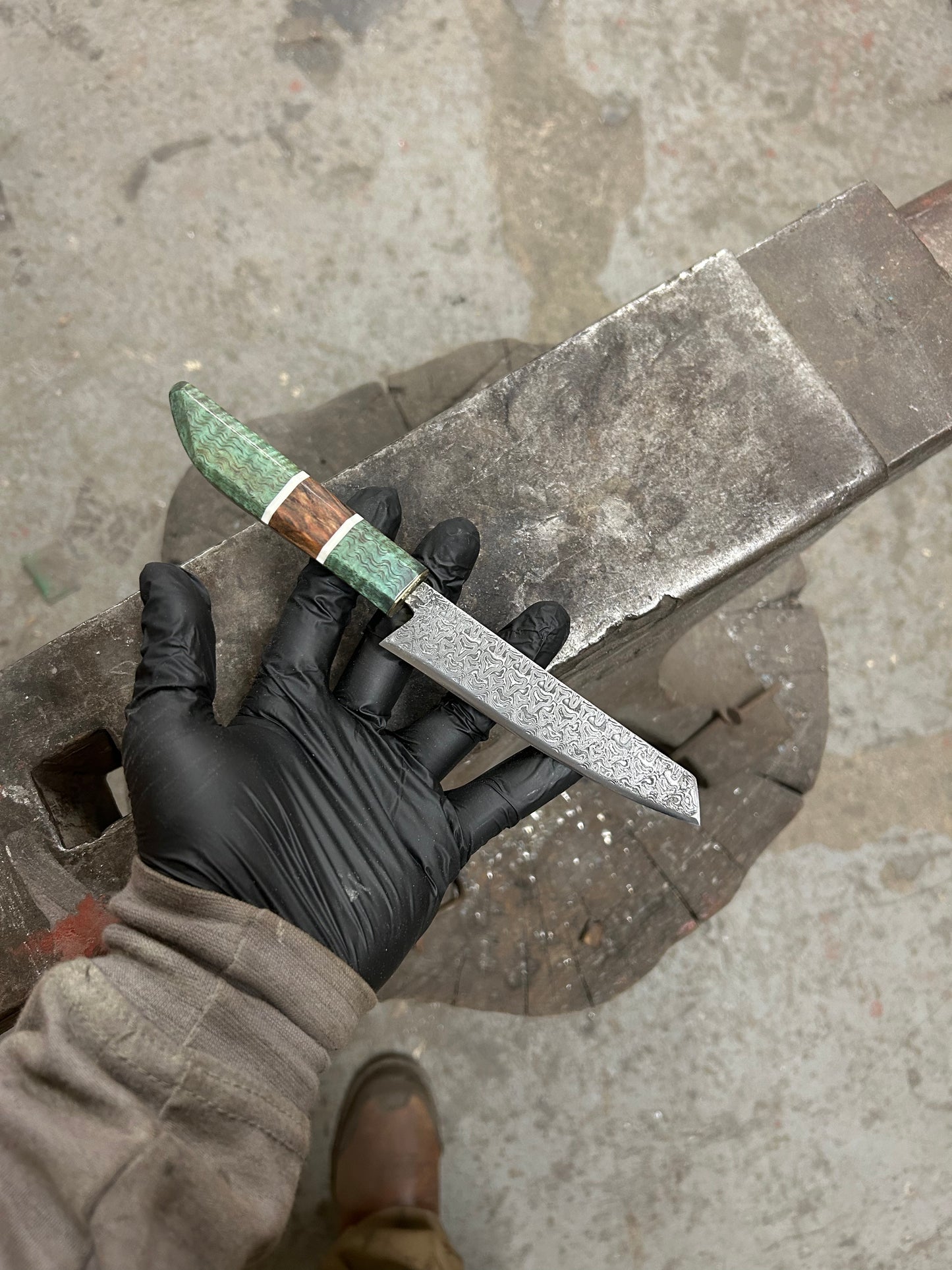 Damascus Petty Knife
