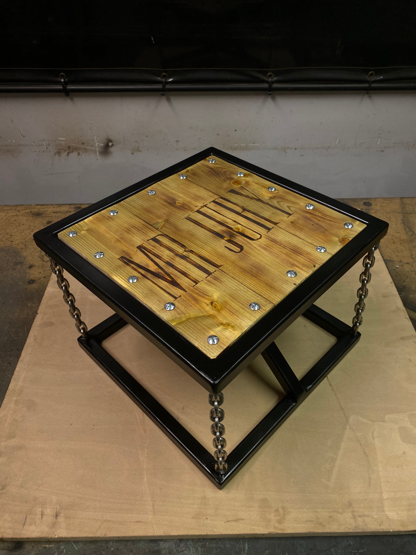 Burnt Design Table