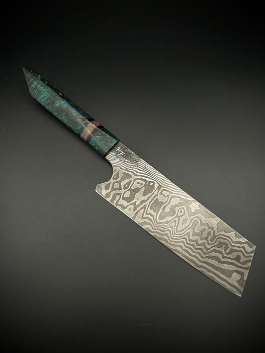 Damascus Nakiri Knife