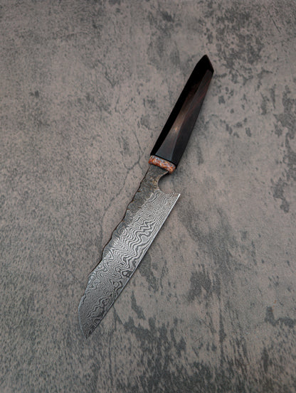 “Primal” Damascus x Mammoth Tusk Petty