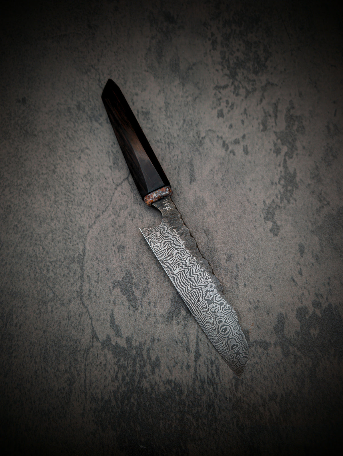 “Primal” Damascus x Mammoth Tusk Petty