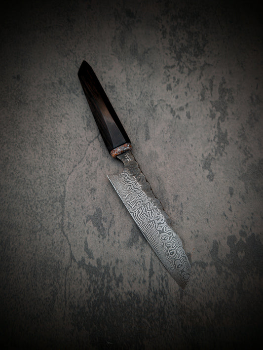“Primal” Damascus x Mammoth Tusk Petty