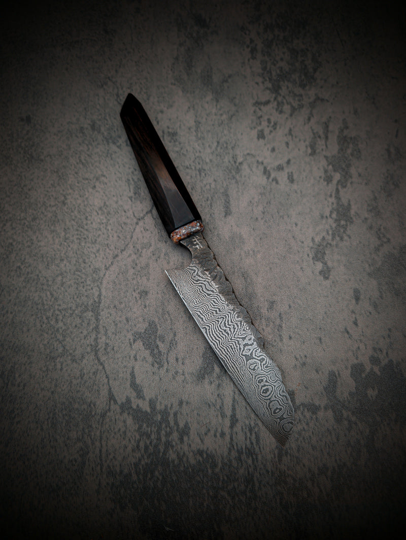 “Primal” Damascus x Mammoth Tusk Petty